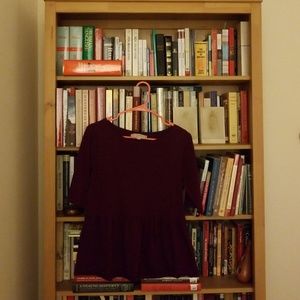 Loft Woolen Peplum Shirt or Sweater